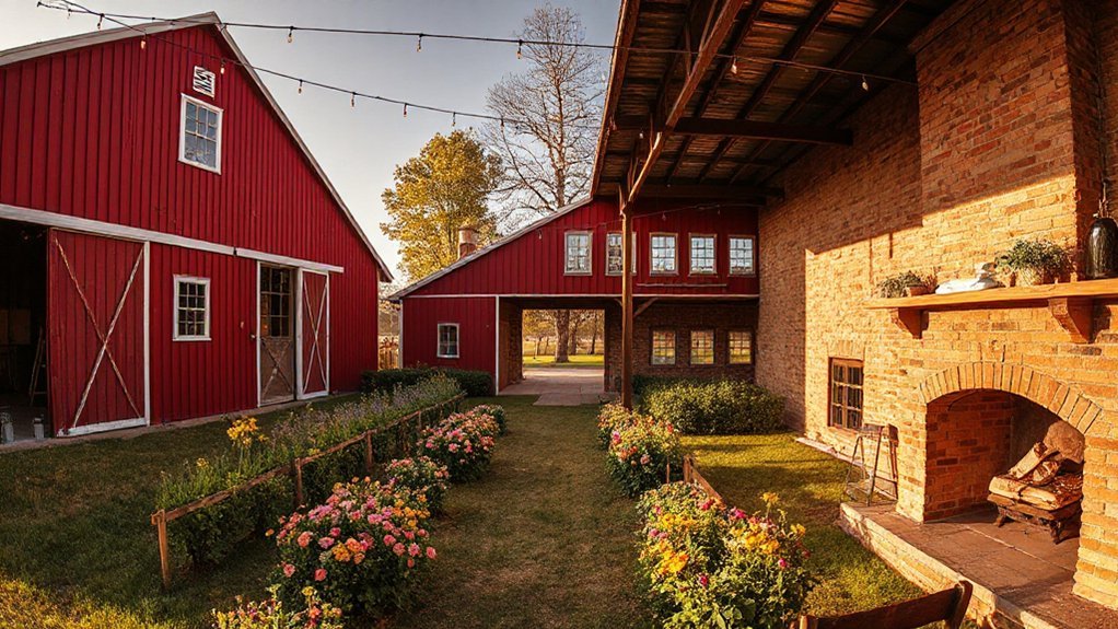 affordable barns gardens vineyards