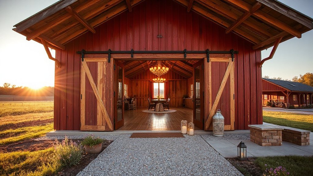 Tobacco Barn Farm - Kansas City's Premier Barn Wedding Venue all weather barn and lawn