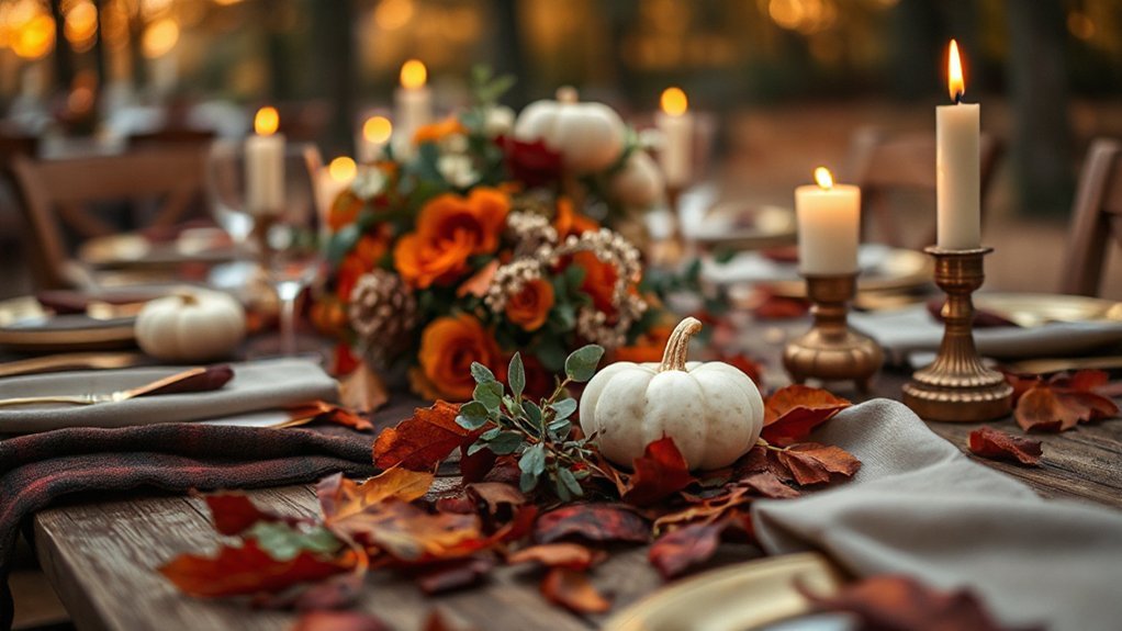 burnt orange velvet coziness