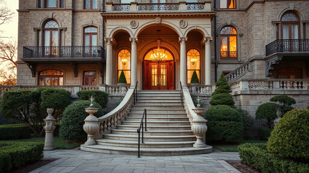 candlelit gilded era mansion