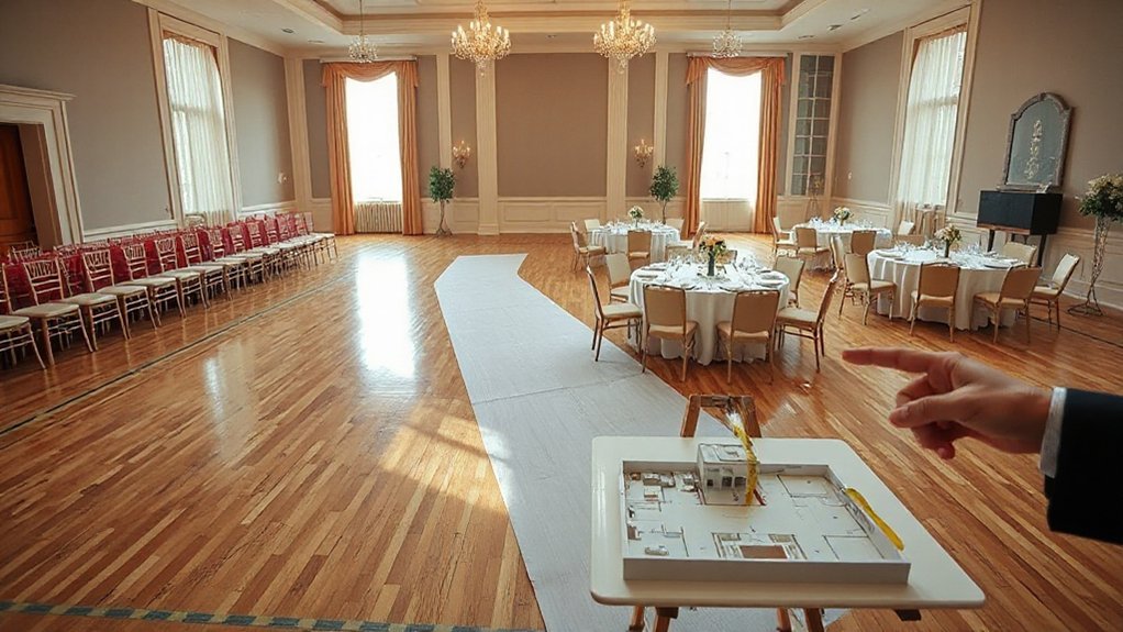 capacity seating and flow