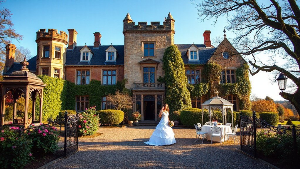 castle wedding cozy culinary