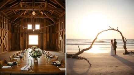 Barn VS. Beach Wedding Venue: How to Choose the Right One