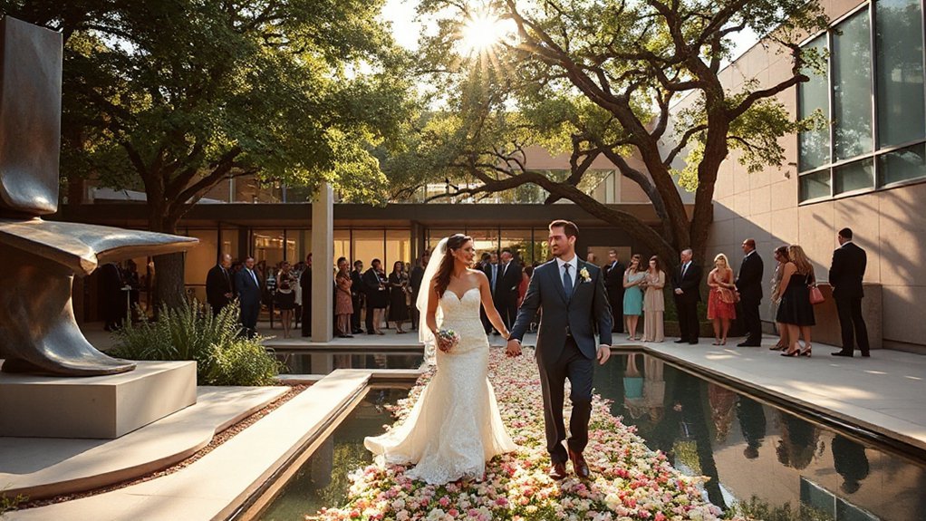 The 29 Most Popular Dallas Wedding Venues for 2026 curated outdoor museum wedding