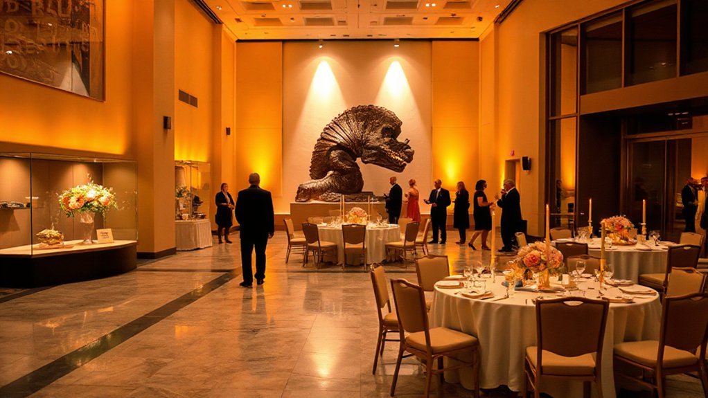 dinosaur museum wedding packages