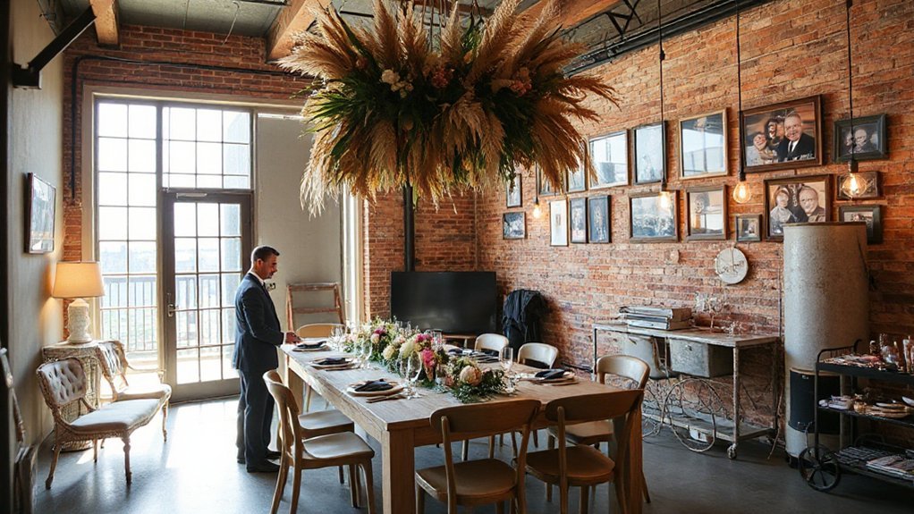 eclectic personalized wedding details