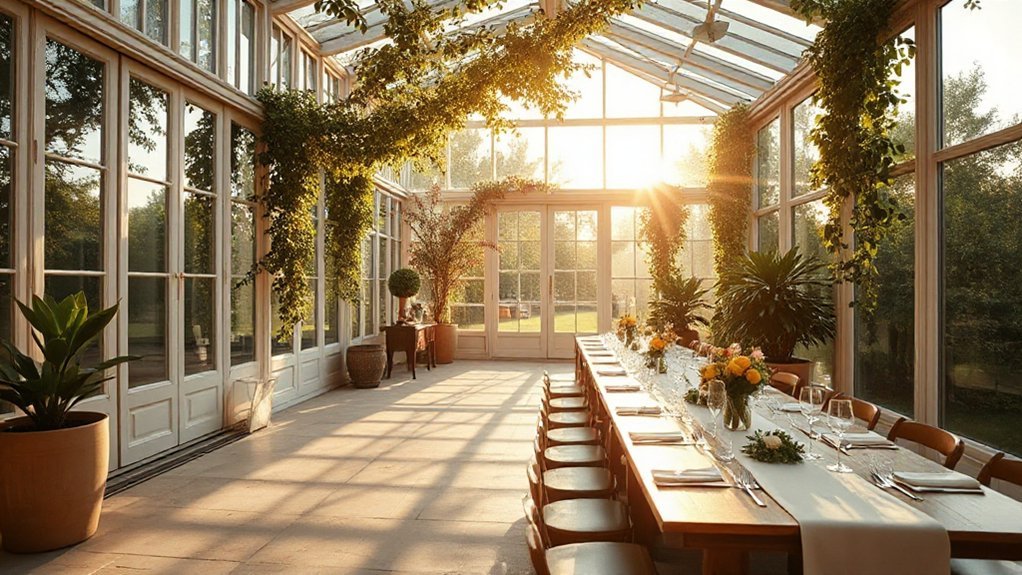glass walled botanical light haven