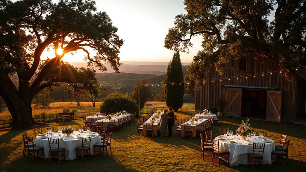 Ranch & Farm Wedding Venues in California - Price Guide guest driven seasonal location fees