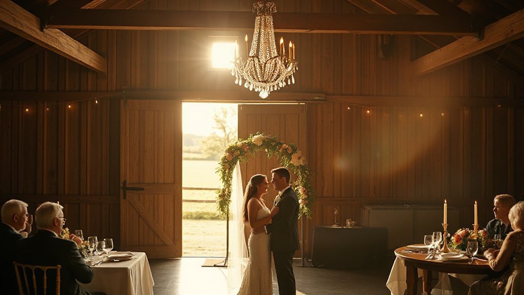 Are Barn Weddings Still Popular: 7 Truths Couples Love indoor outdoor sunset photo moments
