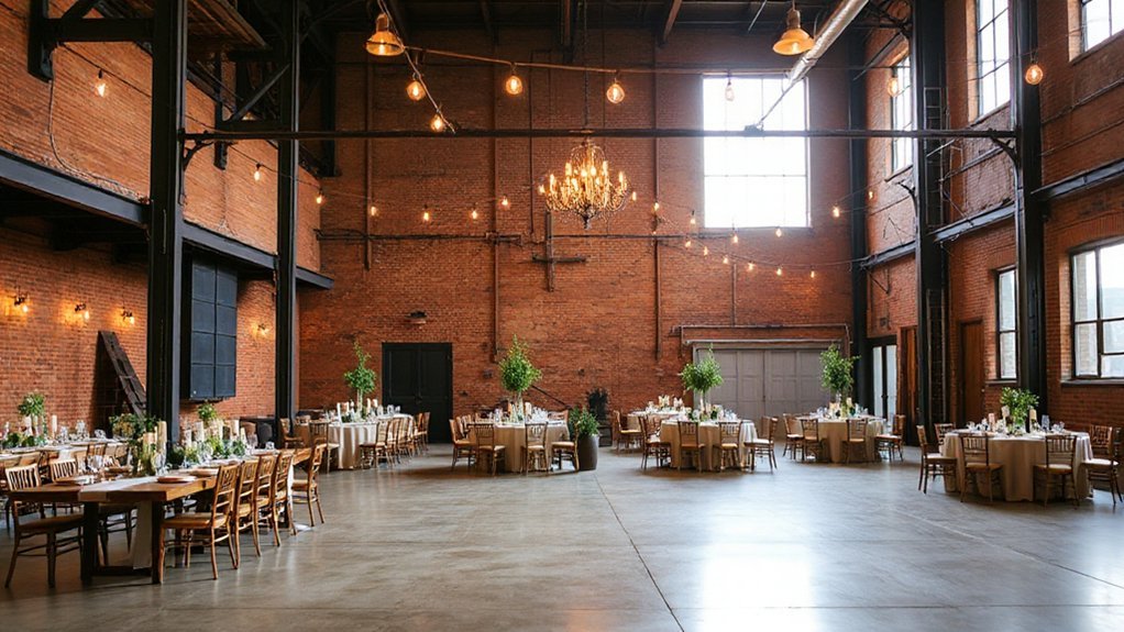 industrial chic flexible event venue