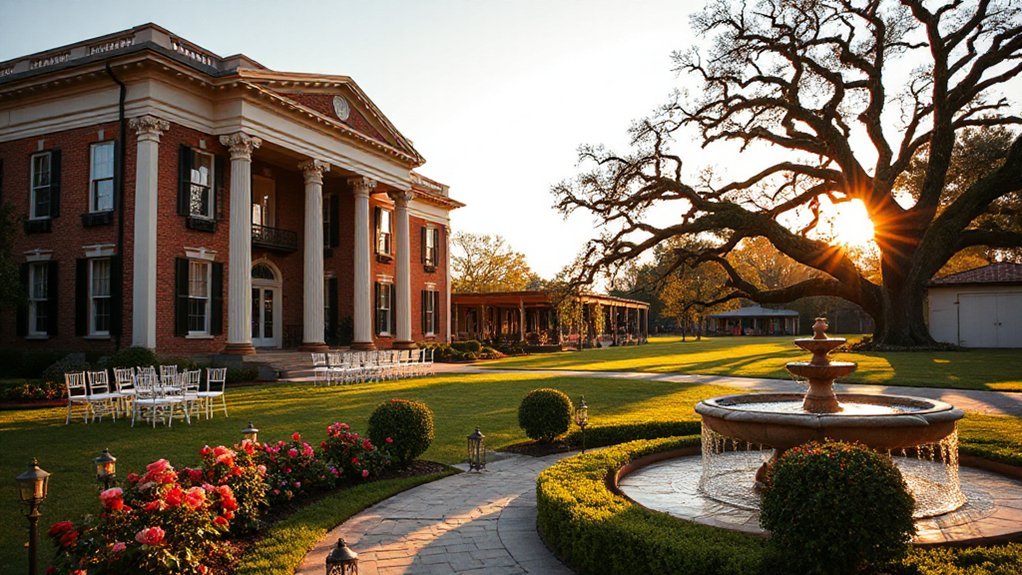 ivy clad grand historic mansion