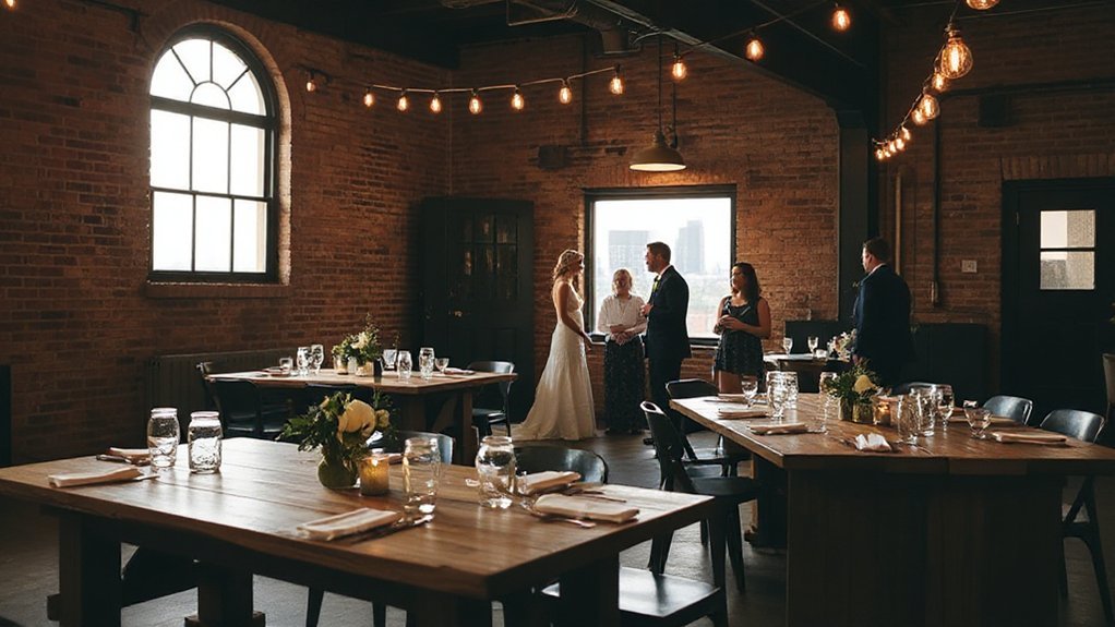 23 Money-Saving Kansas City Wedding Venues Local Planners Don't Share loft skyline wedding venue