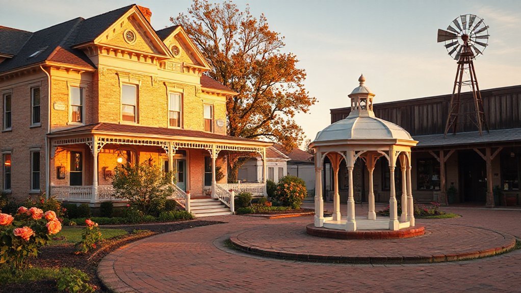 mansion gardens prairie backdrops