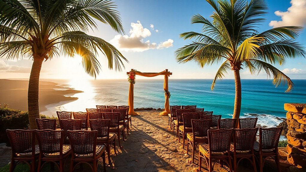 maui clifftop conservation wedding