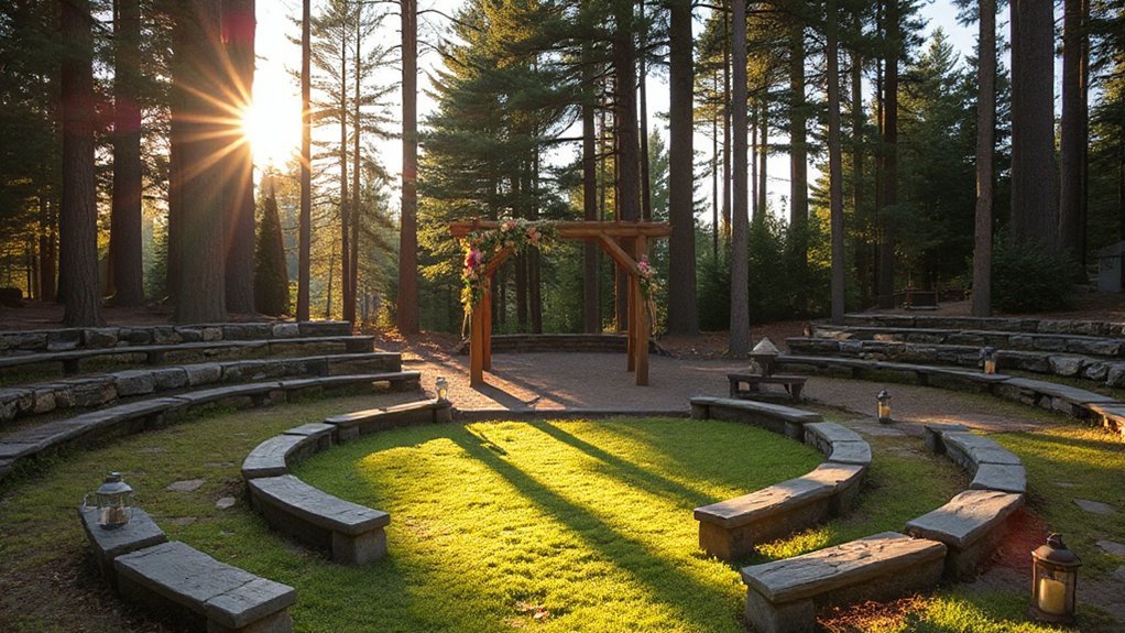 park amphitheater wedding logistics