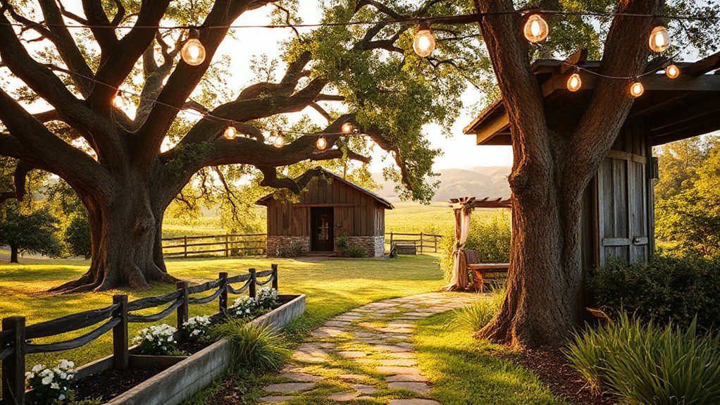 pecan grove golden hour