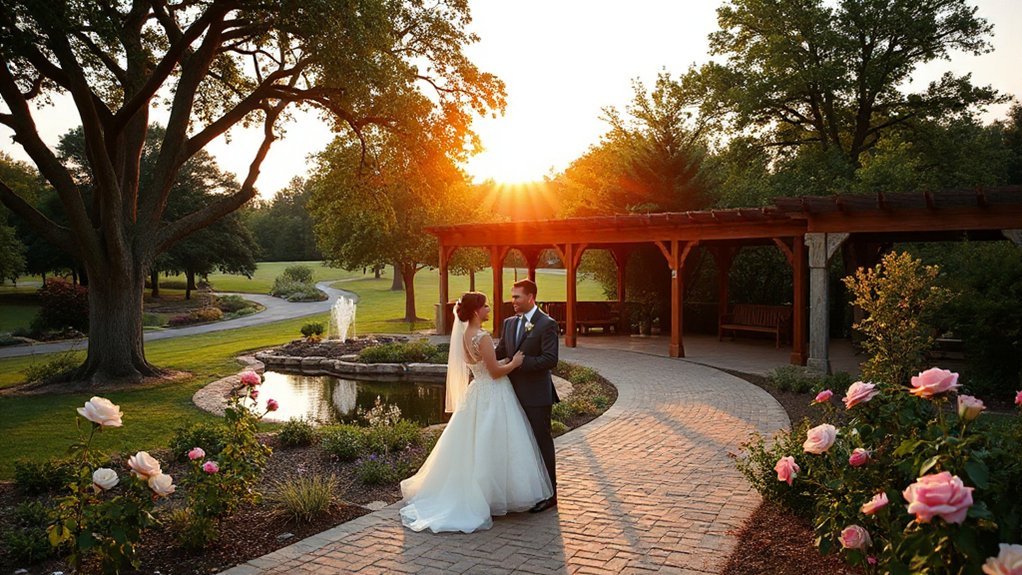10 Iconic Kansas City Outdoor Wedding Venues - Scenic Beauty picture perfect garden and forest