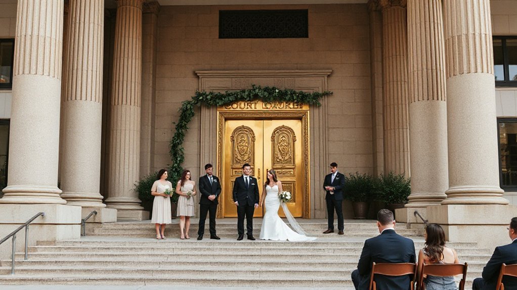 quick courthouse weddings fees