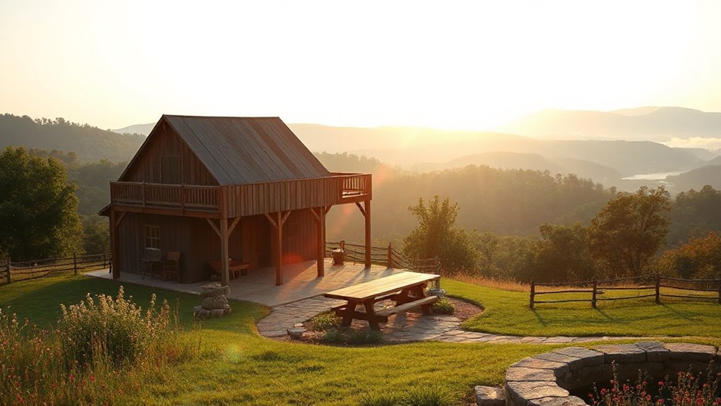 ridgeline sunsets and stargazing