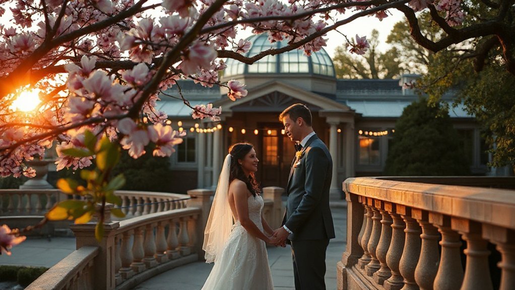 30 of the Best Garden Wedding Venues in the United States romantic urban garden oasis