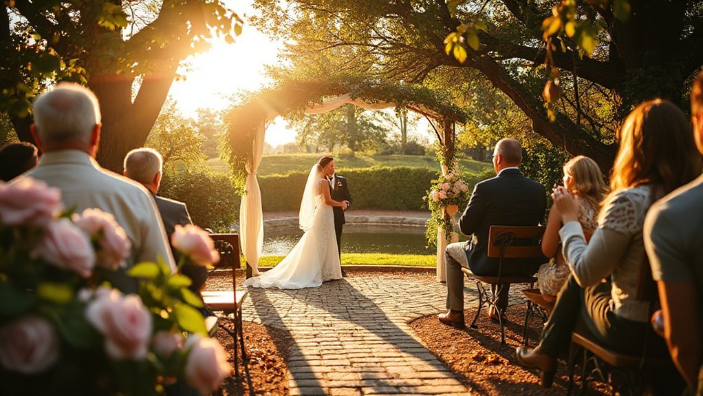 23 Money-Saving Kansas City Wedding Venues Local Planners Don't Share rose filled pollinator friendly garden venue