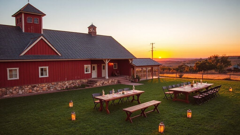 sunset glow stargazing blankets