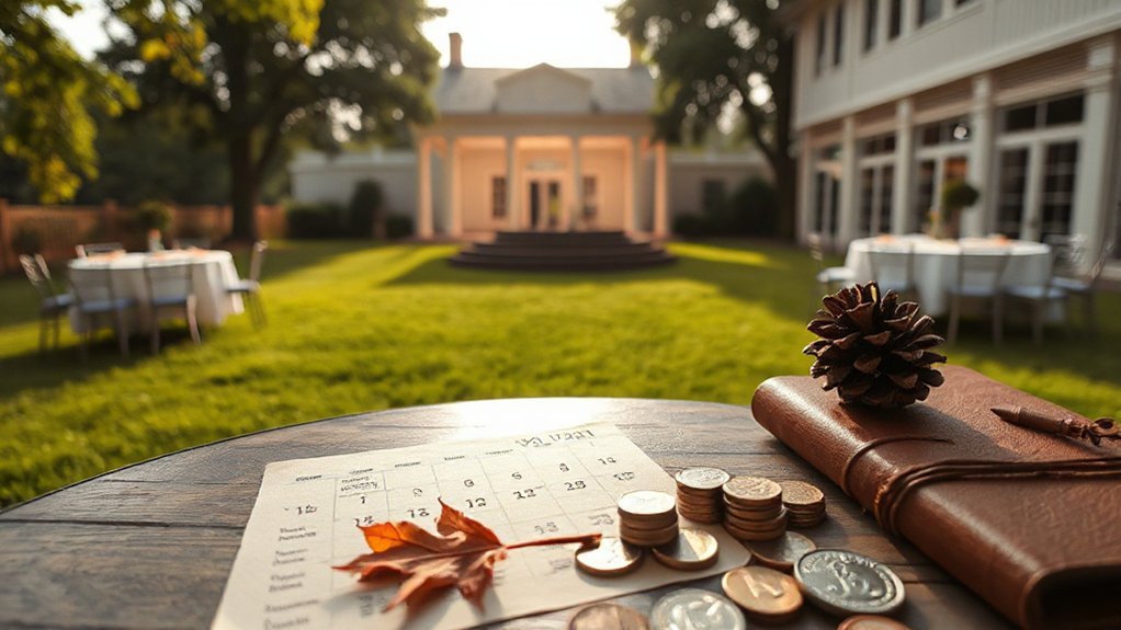 timing determines wedding cost